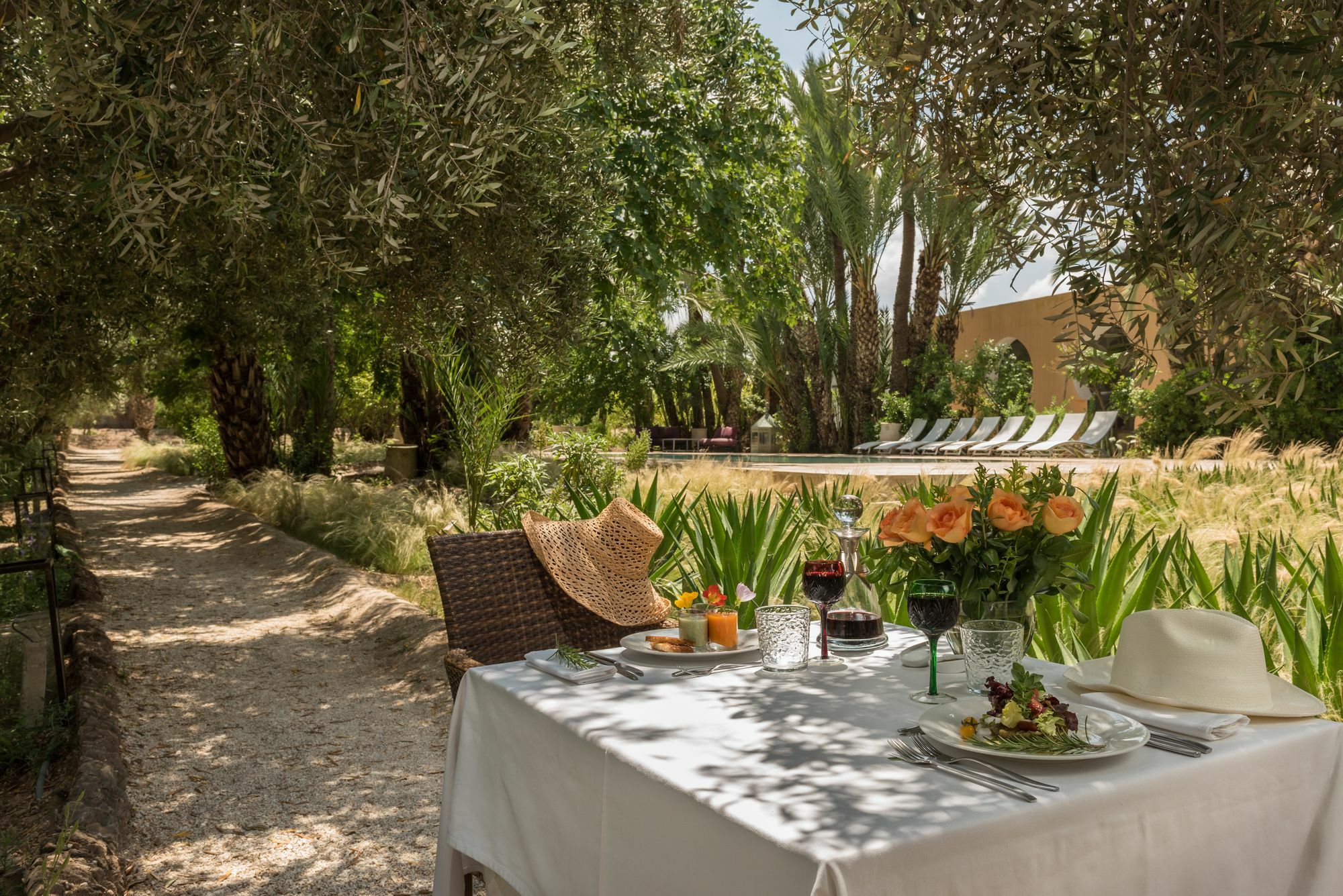 Jnane Tamsna Hotel Marrakesh Eksteriør billede